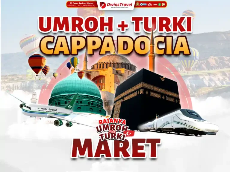 umroh plus turki cappadocia maret